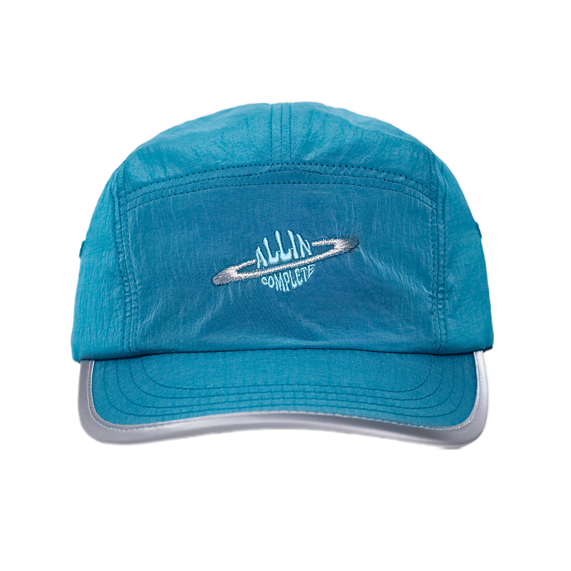 올인컴플리트 새턴 나일론 캠프캡 블루 그린(Allincomplete Saturn Nylon Camp Cap Blue Green)