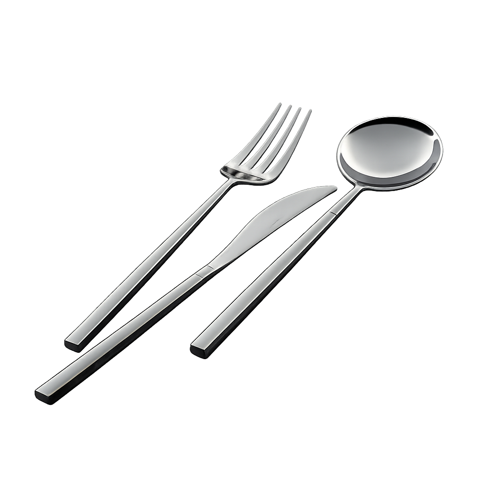 이엠이 교토 테이블 커트러리 3종세트 (루시도)(EME Kyoto Table Cutlery Set, 3 Pieces (Lucido Finish)) - 1
