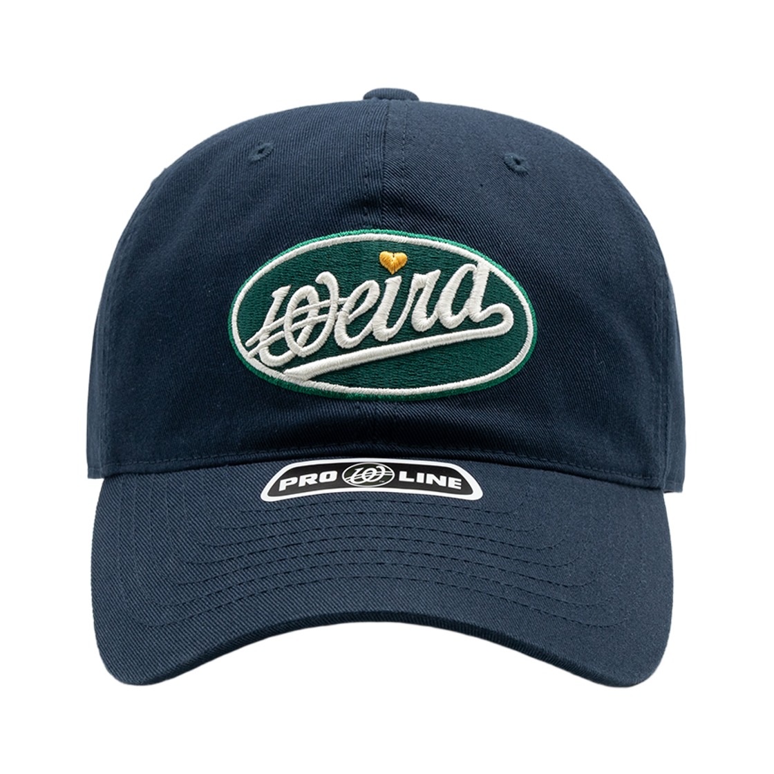 위얼드월드 써클로고 와펜 볼캡 네이비(Weird World Circle Logo Wappen Ball Cap Navy) - 2