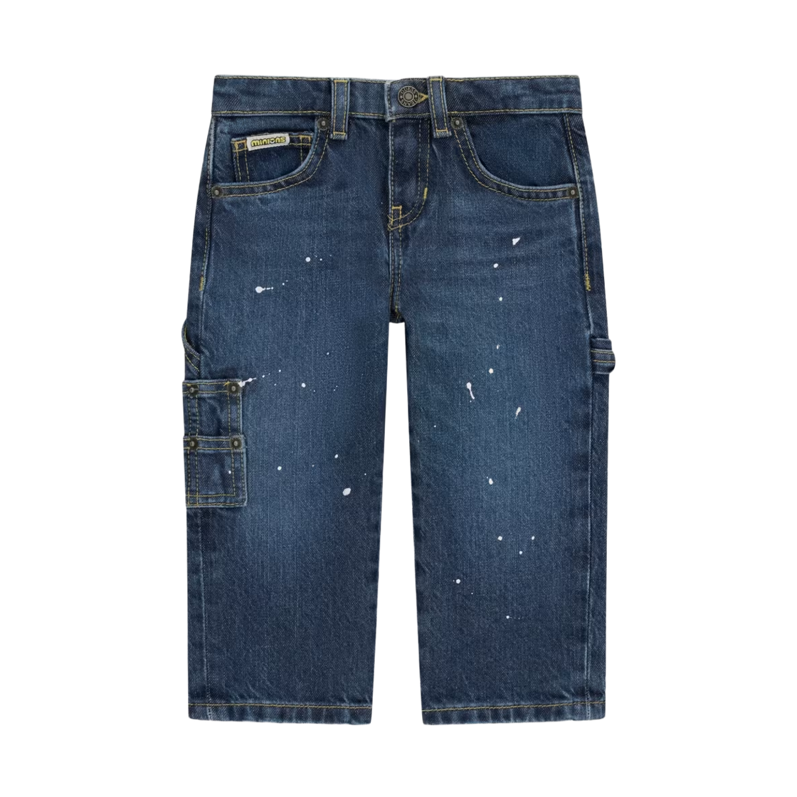 (키즈) 게스 진 x 미니언즈 카펜터 진 블루((Kids) GUESS Jeans x Minions Carpenter Jeans Blue)