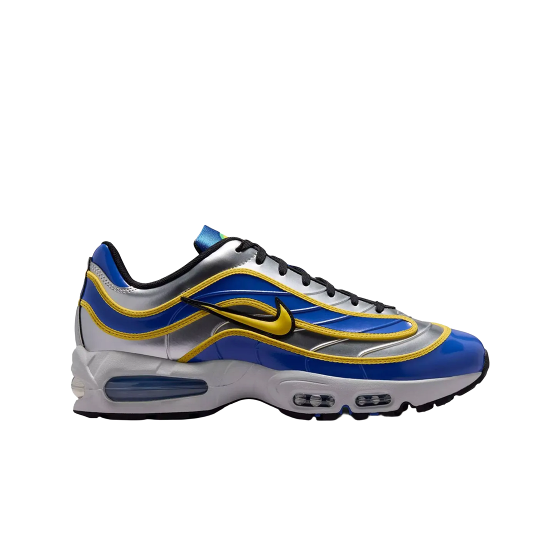나이키 에어 맥스 조가 보니토 R9 메탈릭 실버 바시티 메이즈(Nike Air Max Joga Bonito R9 Metallic Silver Varsity Maize)