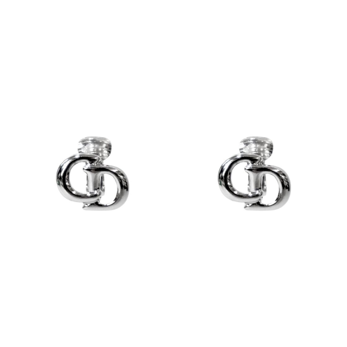 디올 CD 실버 귀찌 A-B59739(Dior CD Silver Earrings A-B59739) - 1