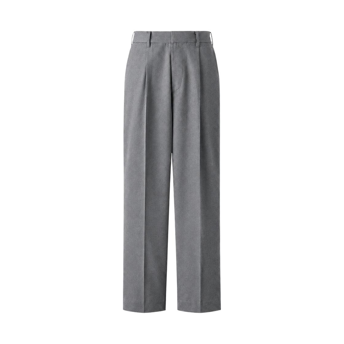 484662-05 Uniqlo C Tuck Wide Tapered Pants Gray