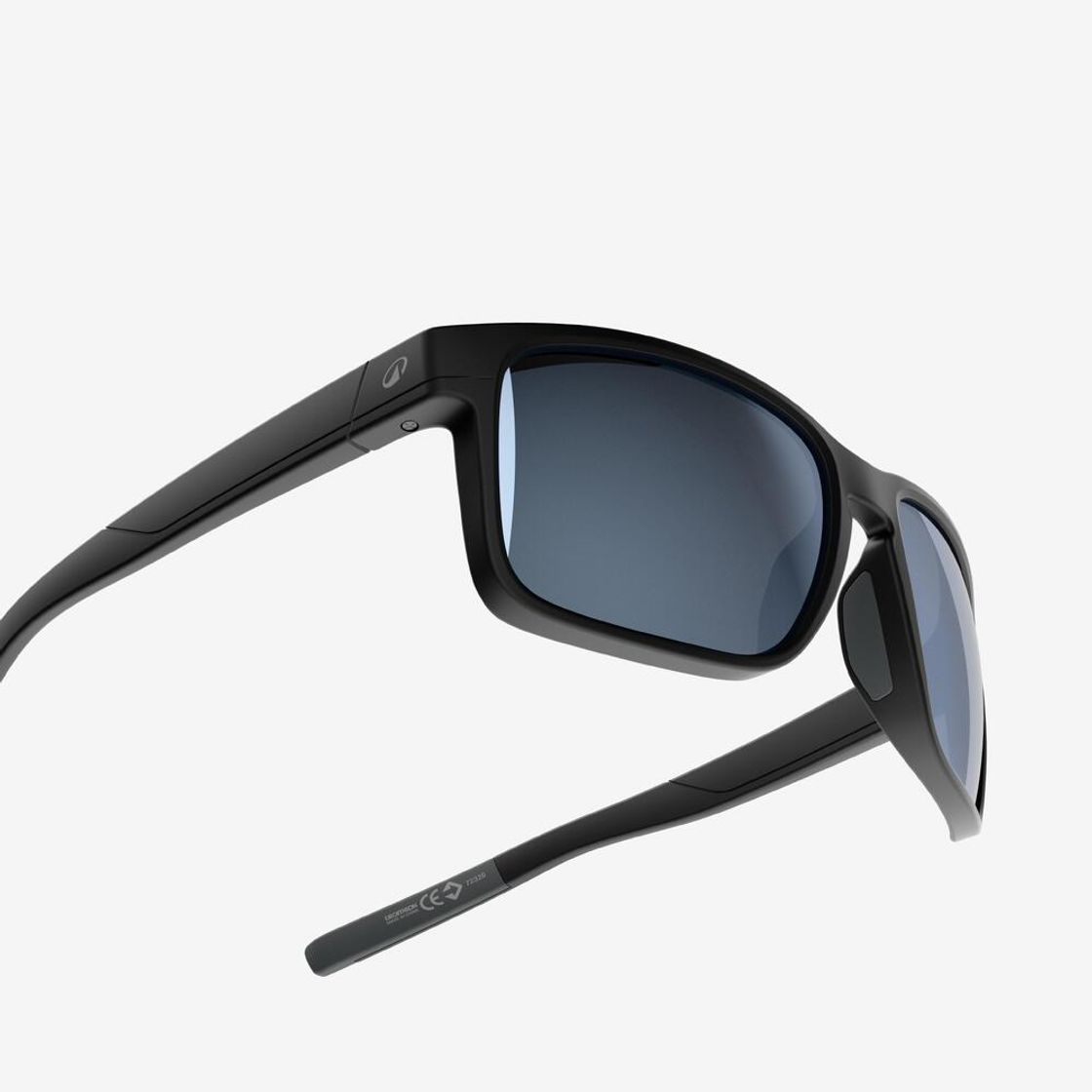 데카트론 스포츠 편광렌즈 스퀘어 선글라스 익스플로어 500 스모크 블랙(DECATHLON Sports Polarized Lens Square Sunglasses Explore 500 Smoke Black) - 6