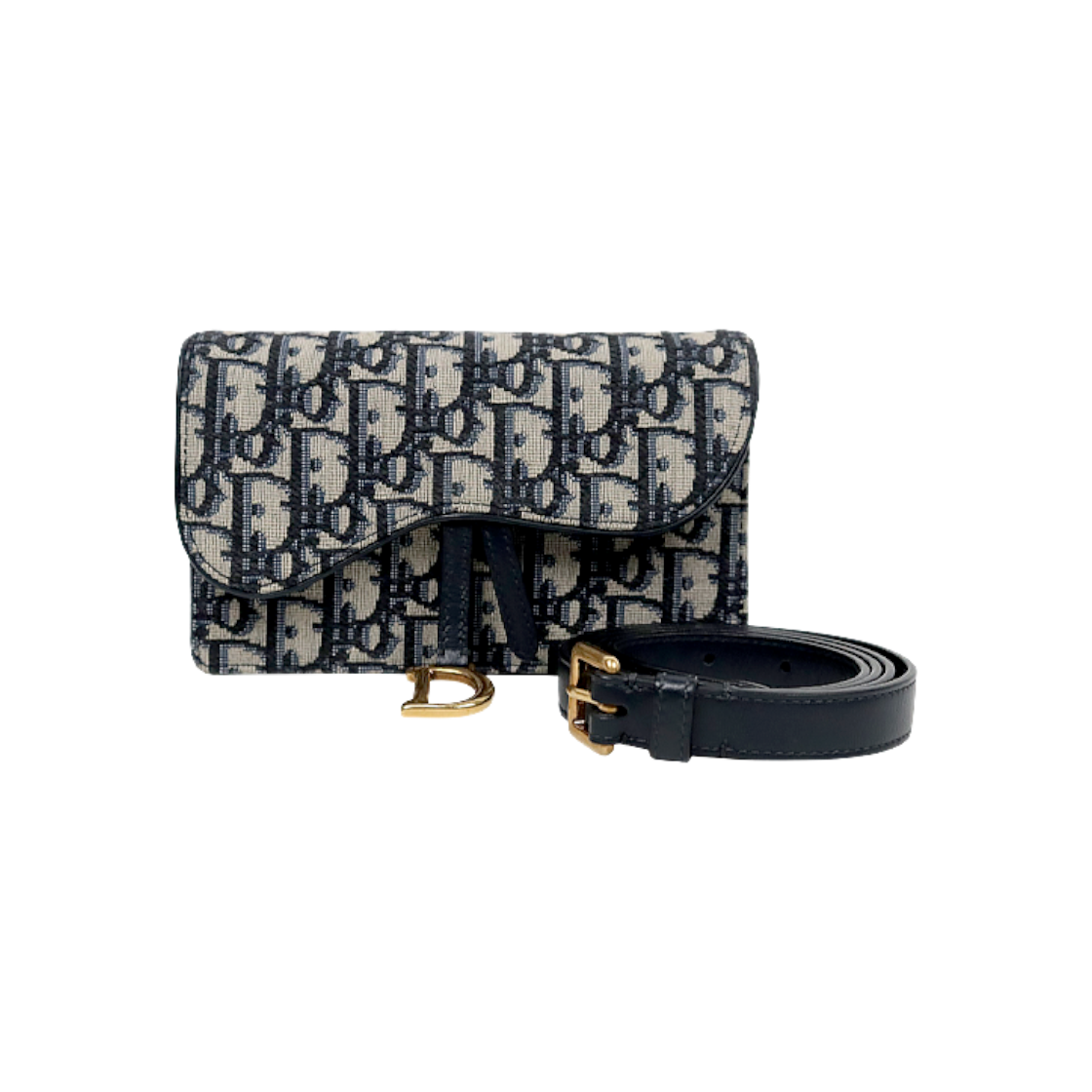 ITJTUJF8363I Dior Oblique Saddle Belt Bag C-A60866