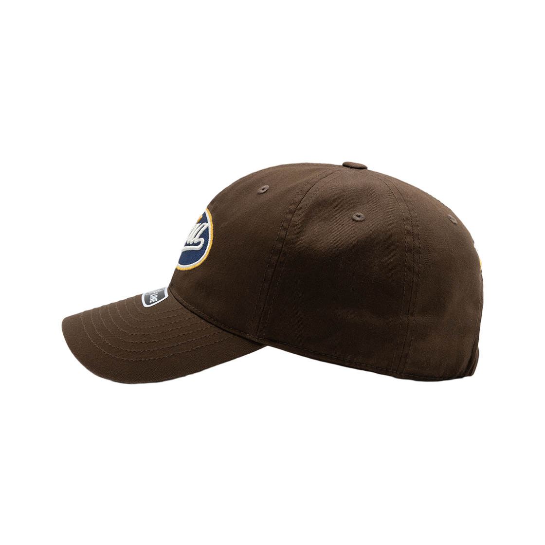 위얼드월드 써클로고 와펜 볼캡 브라운(Weird World Circle Logo Wappen Ball Cap Brown) - 3