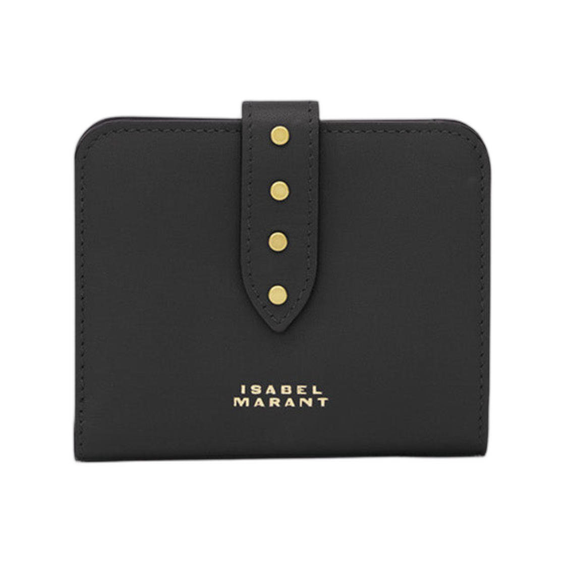 이자벨 마랑 오스칸 월렛 소프트 레더 스터드 블랙(Isabel Marant Oskan Wallet Soft Leather with Studs Black)