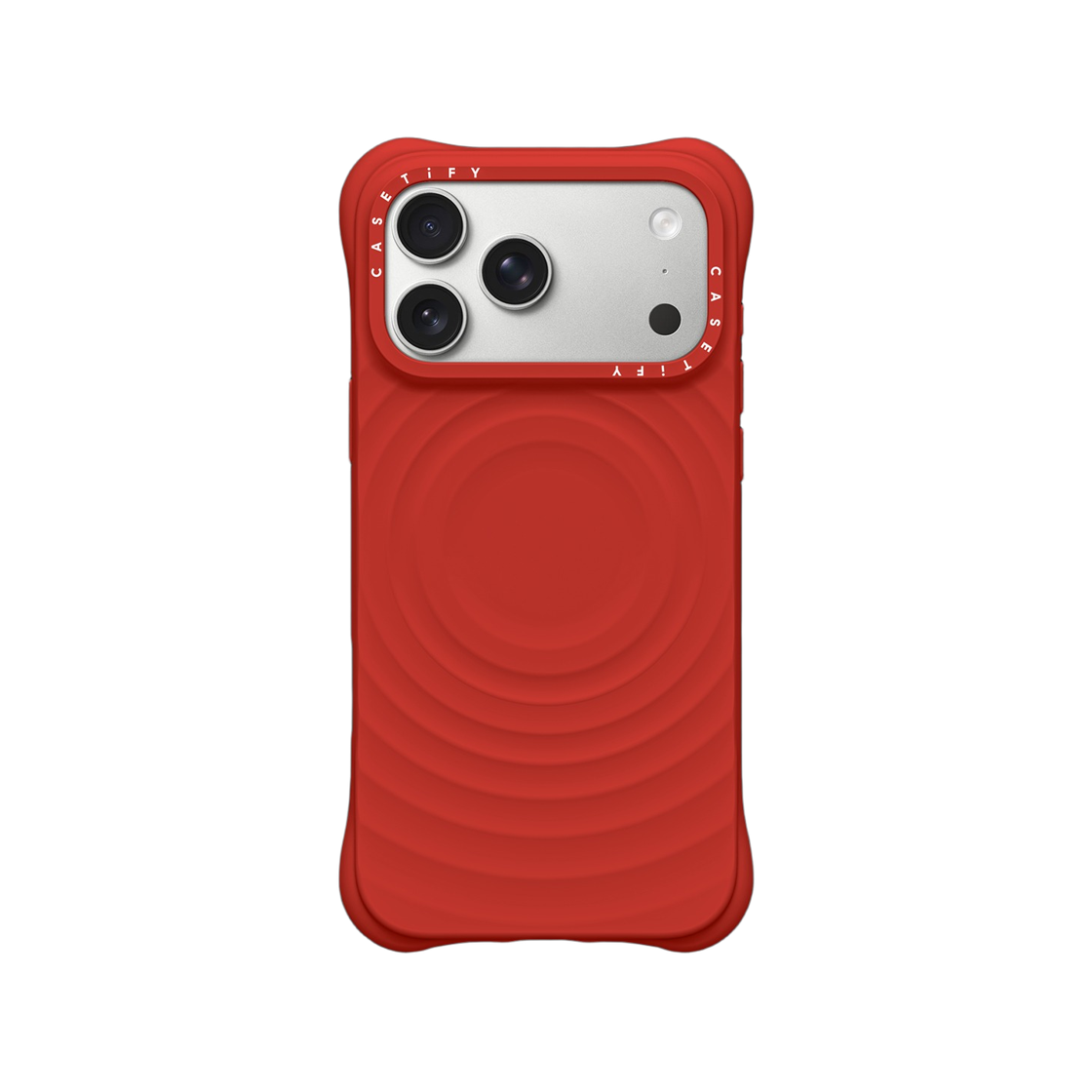 케이스티파이 아이폰 맥세이프 리플 케이스 토마토 레드(Casetify iPhone MagSafe Ripple Case Tomato Red)