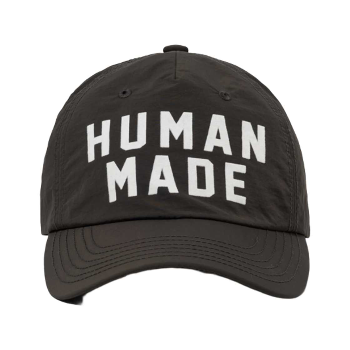 휴먼 메이드 6 패널 나일론 캡 잠실 - 차콜(Human Made 6 Panel Nylon Cap Jamsil - Charcoal)