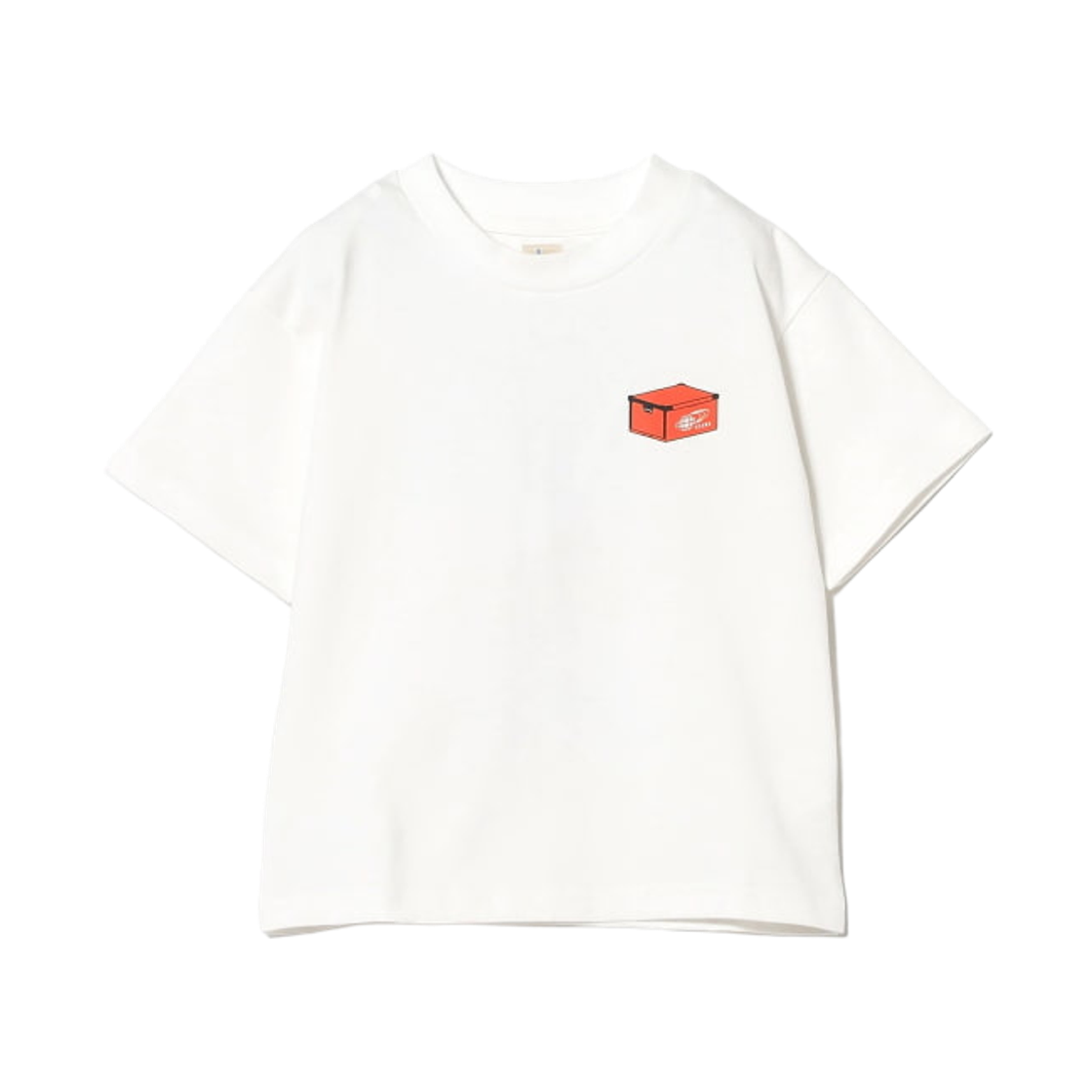 55-04-0334-443 (Kids) Kodomo Beams Container Box T-Shirt 2025 White