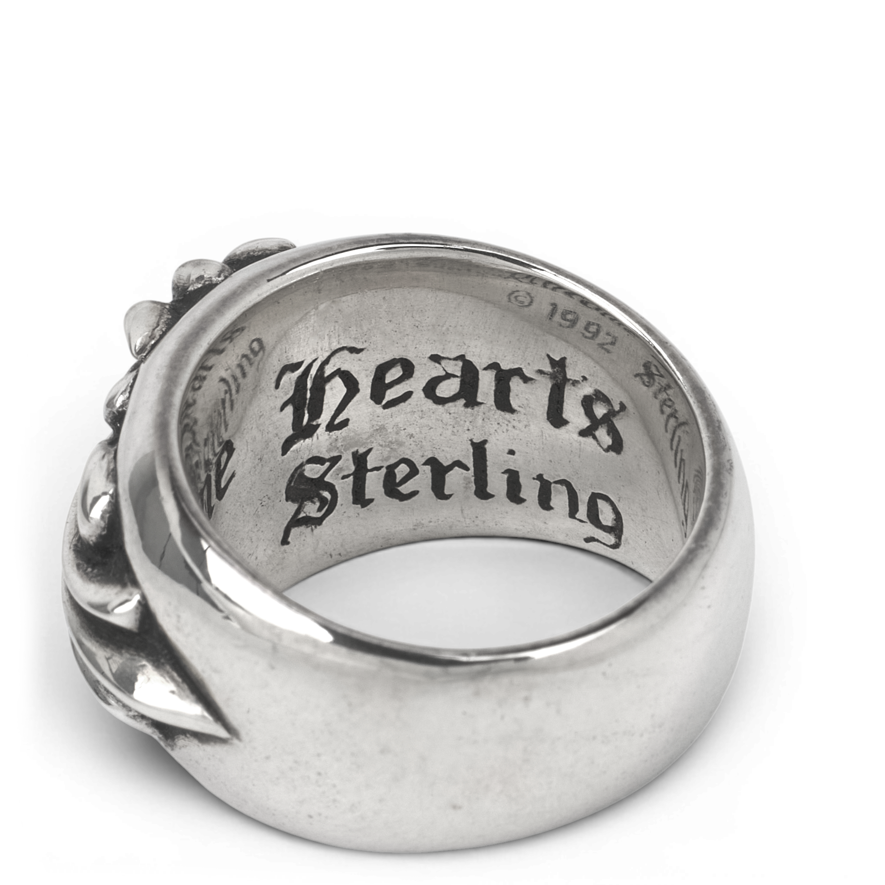 크롬하츠 플로럴 크로스 링 실버(Chrome Hearts Floral Cross Ring Silver) - 5