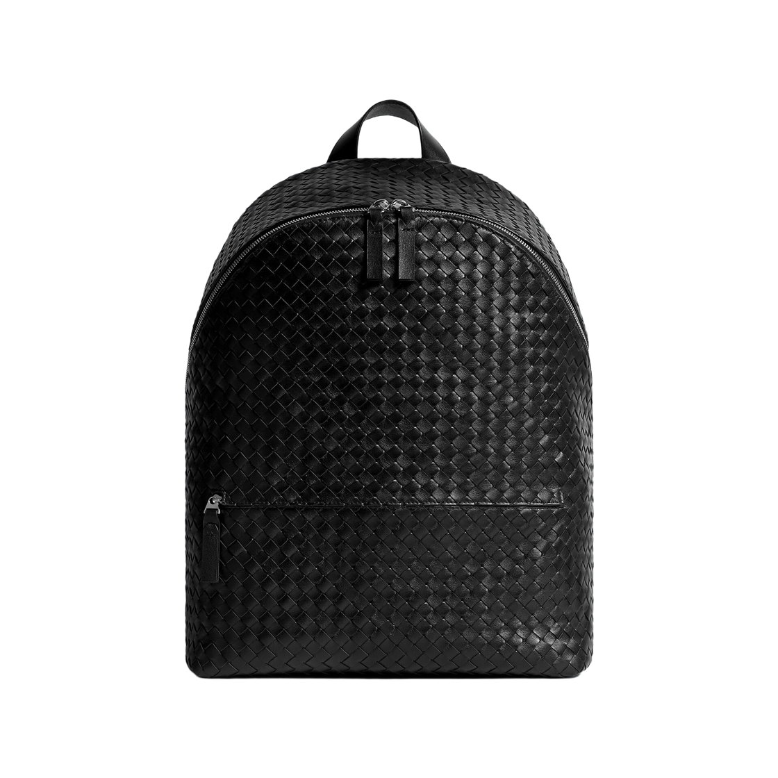 876359V4RT31208 Bottega Veneta Intrecciato 1975 Backpack Black