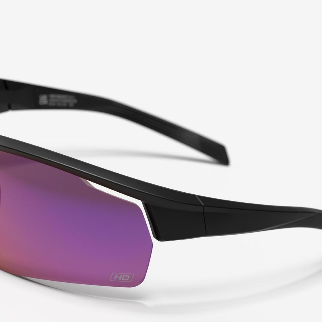 데카트론 성인 스포츠 선글라스 카테고리3 로드R 500 스모크 블랙(DECATHLON Adult Sports Sunglasses Category 3 RoadR 500 Smoke Black) - 8