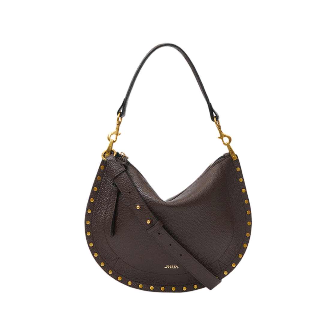 이자벨 마랑 오스칸 소프트 지퍼 집 레더 백 커피(Isabel Marant Oskan Soft Zipped Leather Bag Coffee) - 1