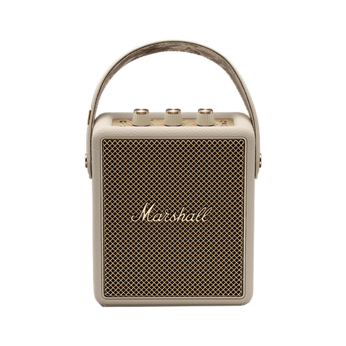 [7% 적립] 마샬 스톡웰3 크림 블루투스 스피커 (소비코 AV 정식 발매 제품)([7% 적립] Marshall STOCKWELL Ⅲ Cream (Sovico AV Ver.))