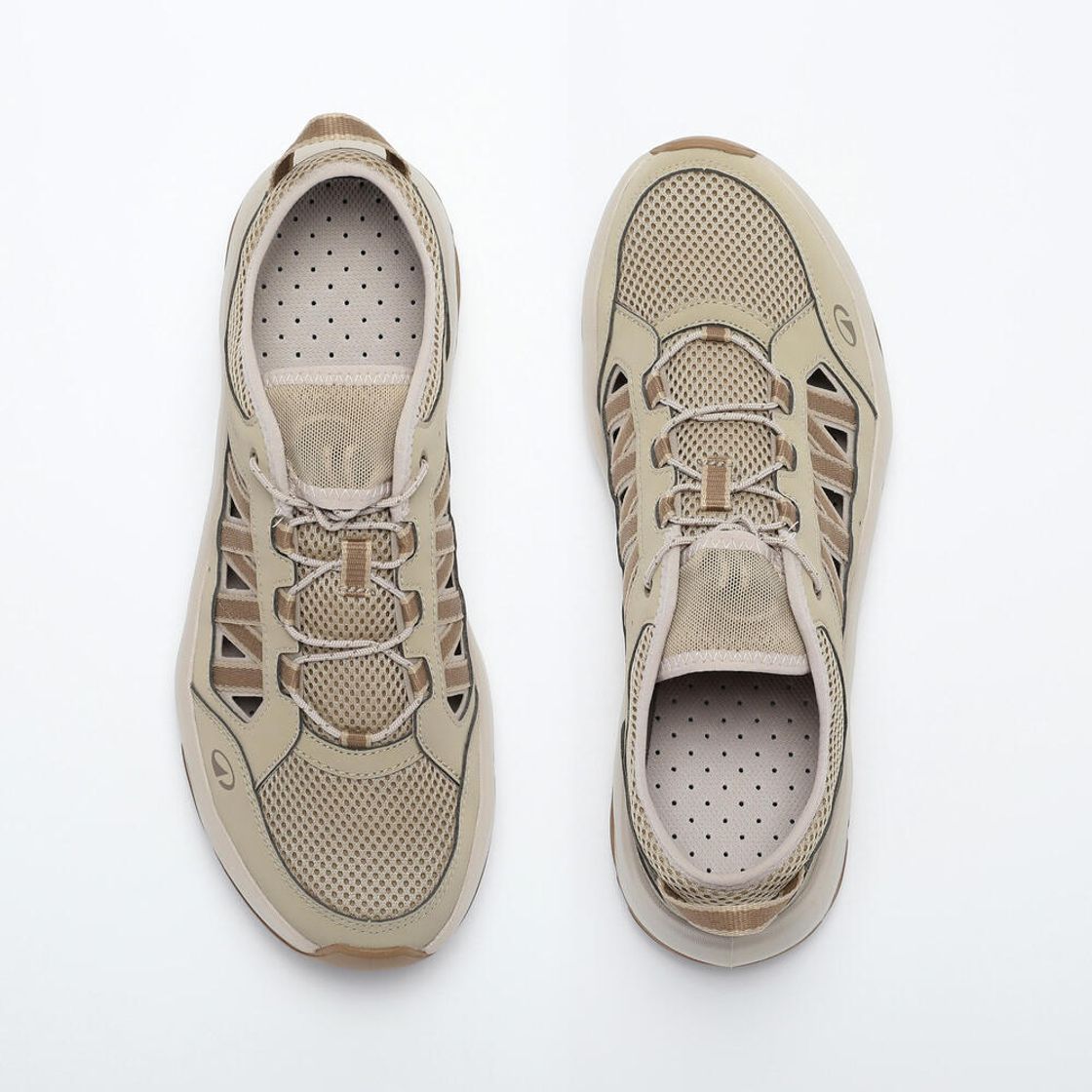 데카트론 남성 아쿠아 하이킹 샌들 NH900 듄 베이지(DECATHLON Men's Aqua Hiking Sandals NH900 Dune Beige) - 4