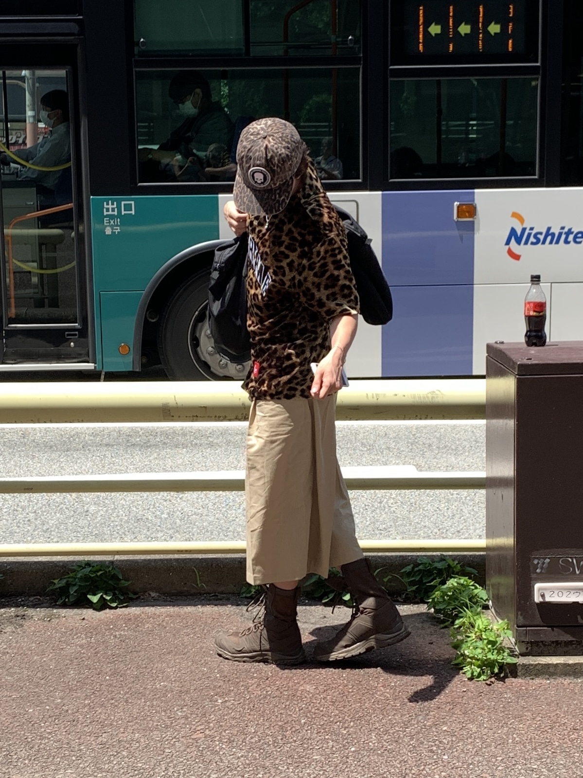 Supreme Velvet Baseball Jersey Leopard - 25SS, Supreme x Number (N)ine 6-Panel Leopard - 25FW 착용 스타일 - 7