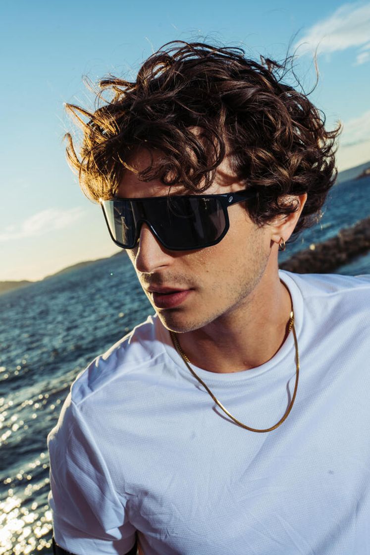 데카트론 스포츠 단일 렌즈 선글라스 액티브 500 이클립스 블루(DECATHLON Sports Single Lens Sunglasses Active 500 Eclipse Blue) - 3
