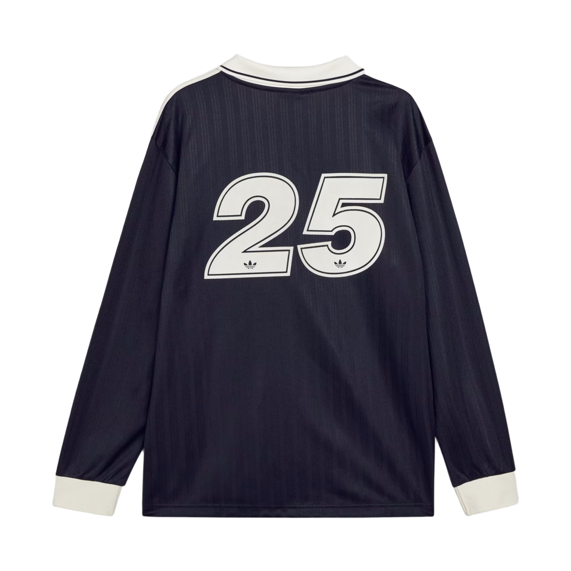 아디다스 x 오아시스 투어 자카드 롱슬리브 저지 블랙 크림 화이트 - KR 사이즈(Adidas x Oasis Tour Jacquard Longsleeve Jersey Black Cream White - KR Sizing) - 2