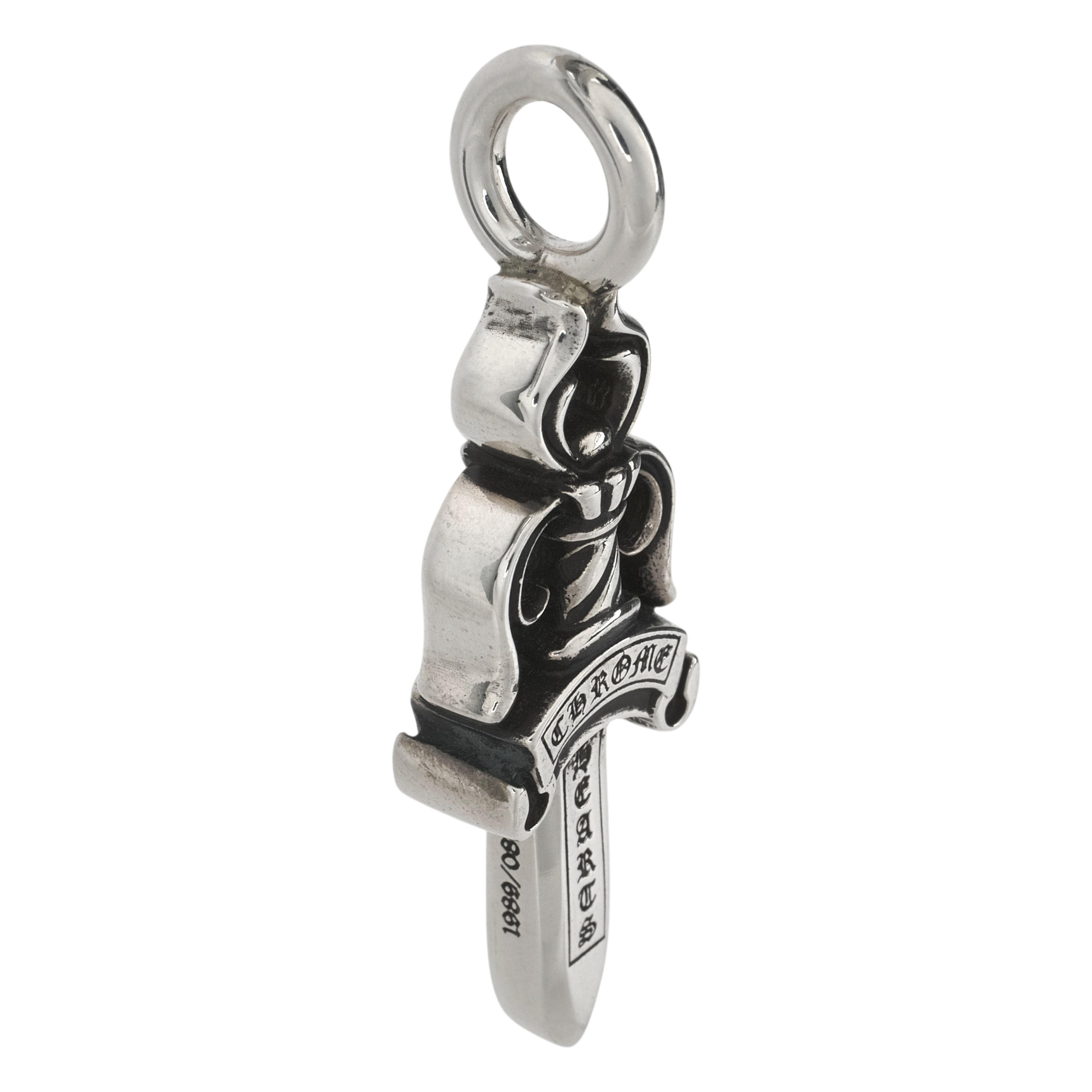 크롬하츠 더블 대거 펜던트 실버(Chrome Hearts Double Dagger Pendant Silver) - 2
