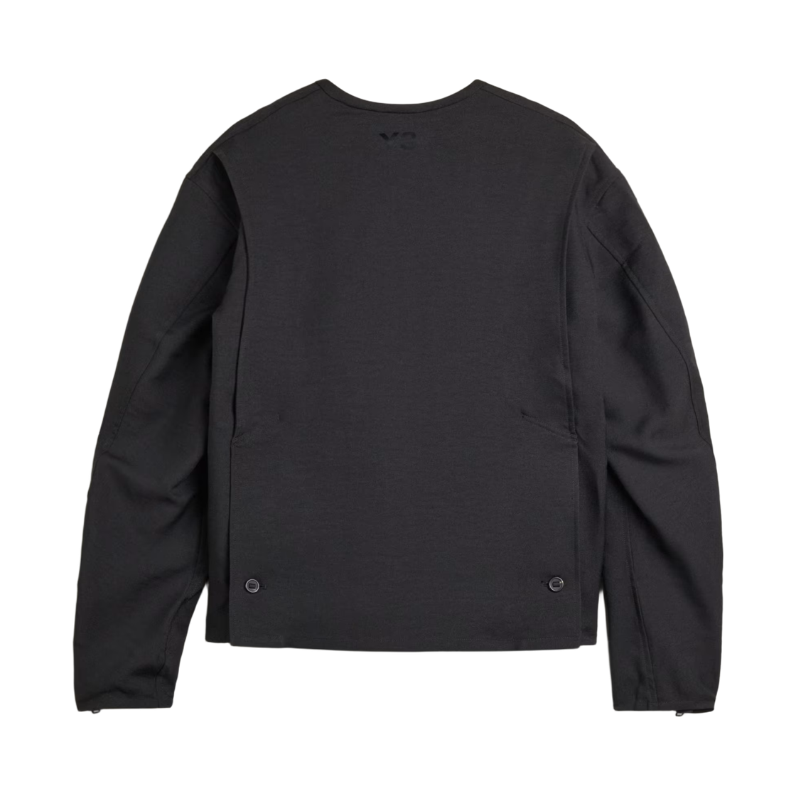 Y-3 스포츠 유니폼 어댑티브 칼라리스 블루종 블랙(Y-3 Sport Uniform Adaptive Collarless Blouson Black) - 2