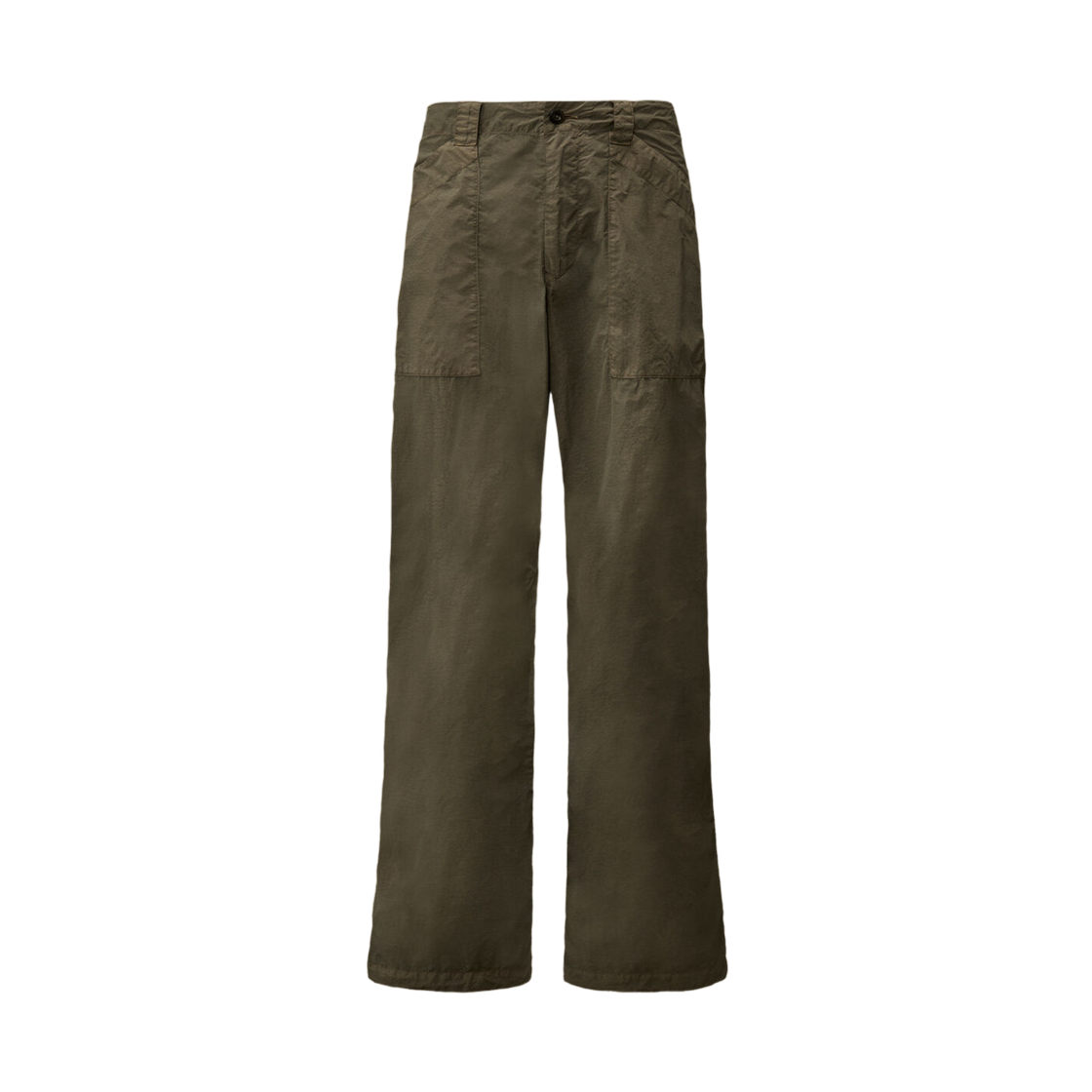 20CMPA139A005991G921 C.P. Company Flatt Nylon Loose Pants Gunmetal Grey - 26SS