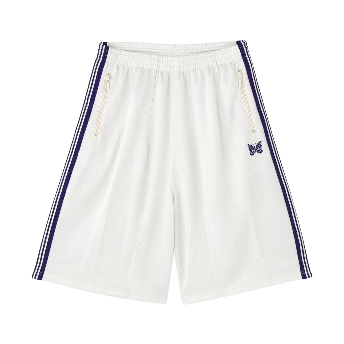 Needles Needles x LHP H.D. Track Pants Shorts Poly Smooth White · XS