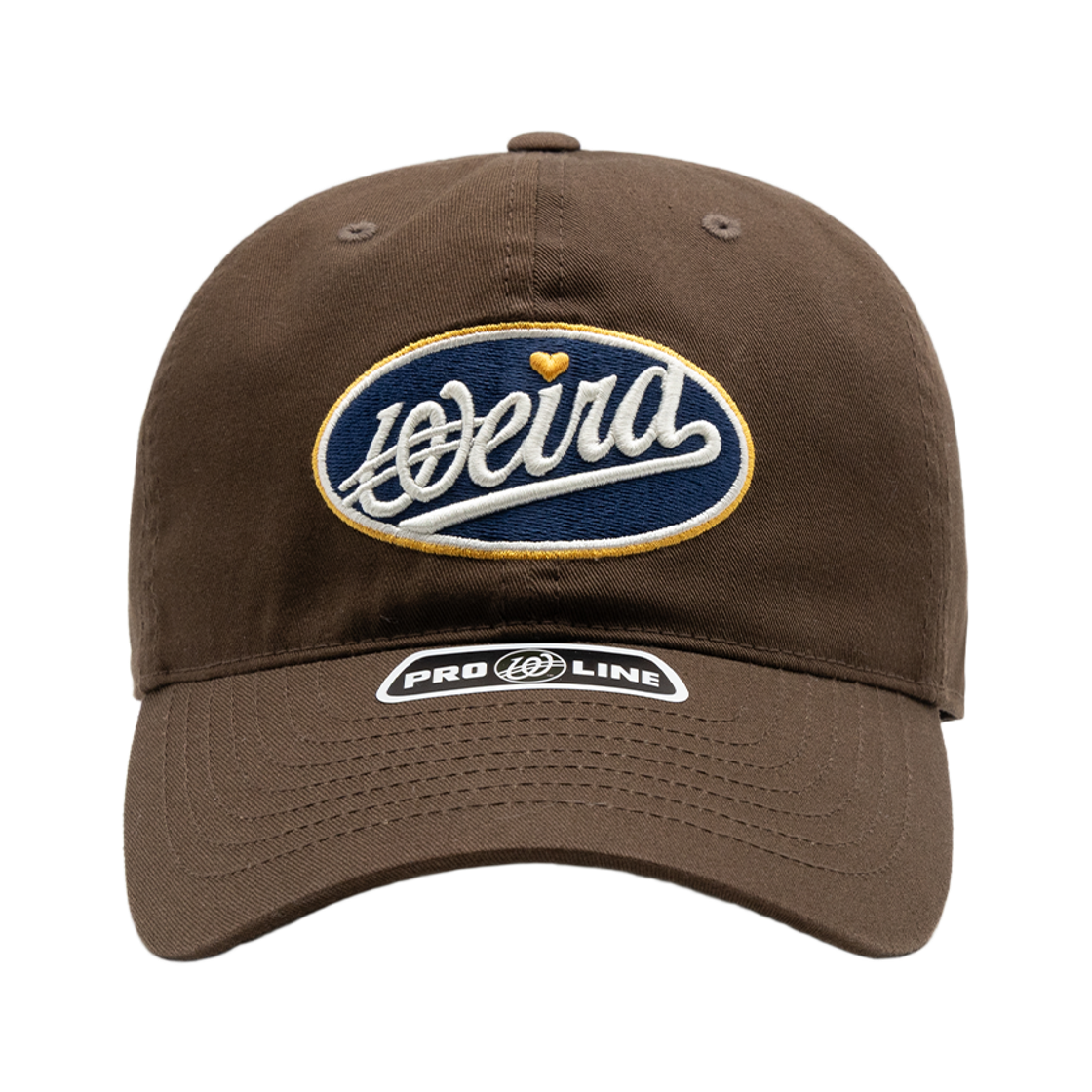 위얼드월드 써클로고 와펜 볼캡 브라운(Weird World Circle Logo Wappen Ball Cap Brown) - 2