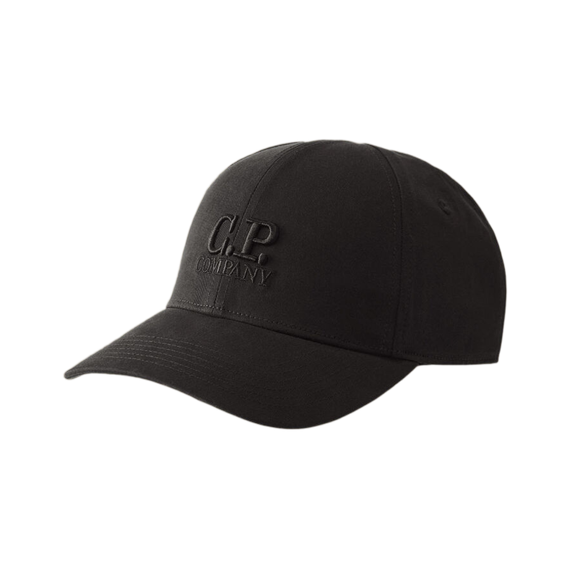 RCCMAC750A006288A888 C.P. Company Gabardine Logo Cap Total Eclipse Blue
