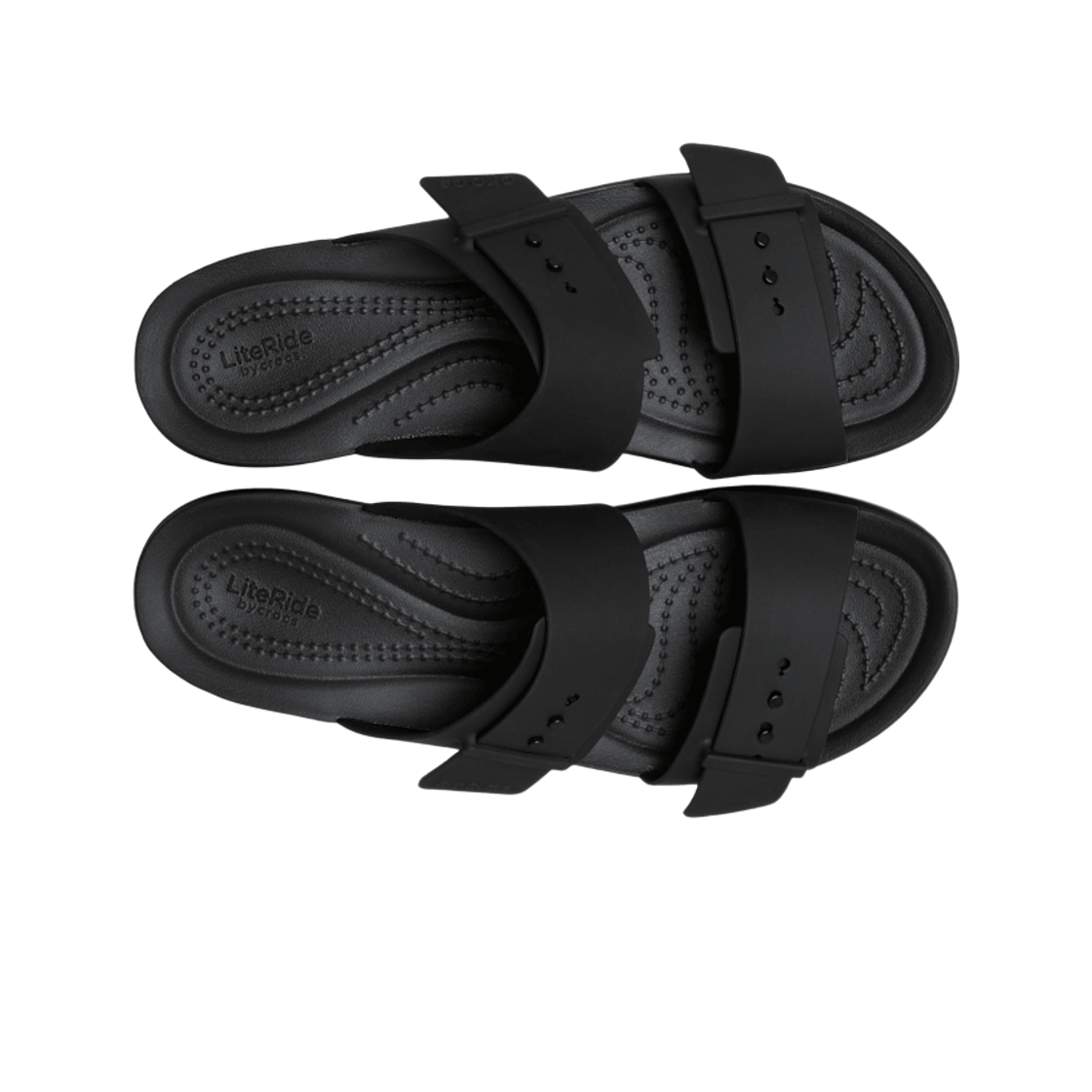 (W) 크록스 브루클린 버클 샌들 블랙((W) Crocs Brooklyn Buckle Sandal Black) - 2