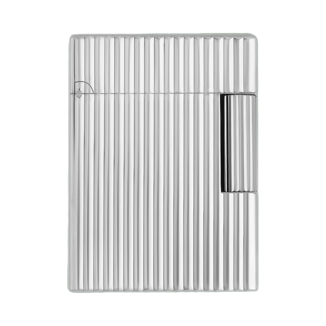 C14021 S.T. Dupont Ligne 1 Guilloche Lighter Silver