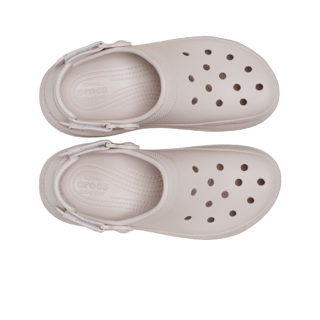 크록스 뉴 크러쉬 클로그 코코아 크림(Crocs New Crush Clog Cocoa Cream) - 2