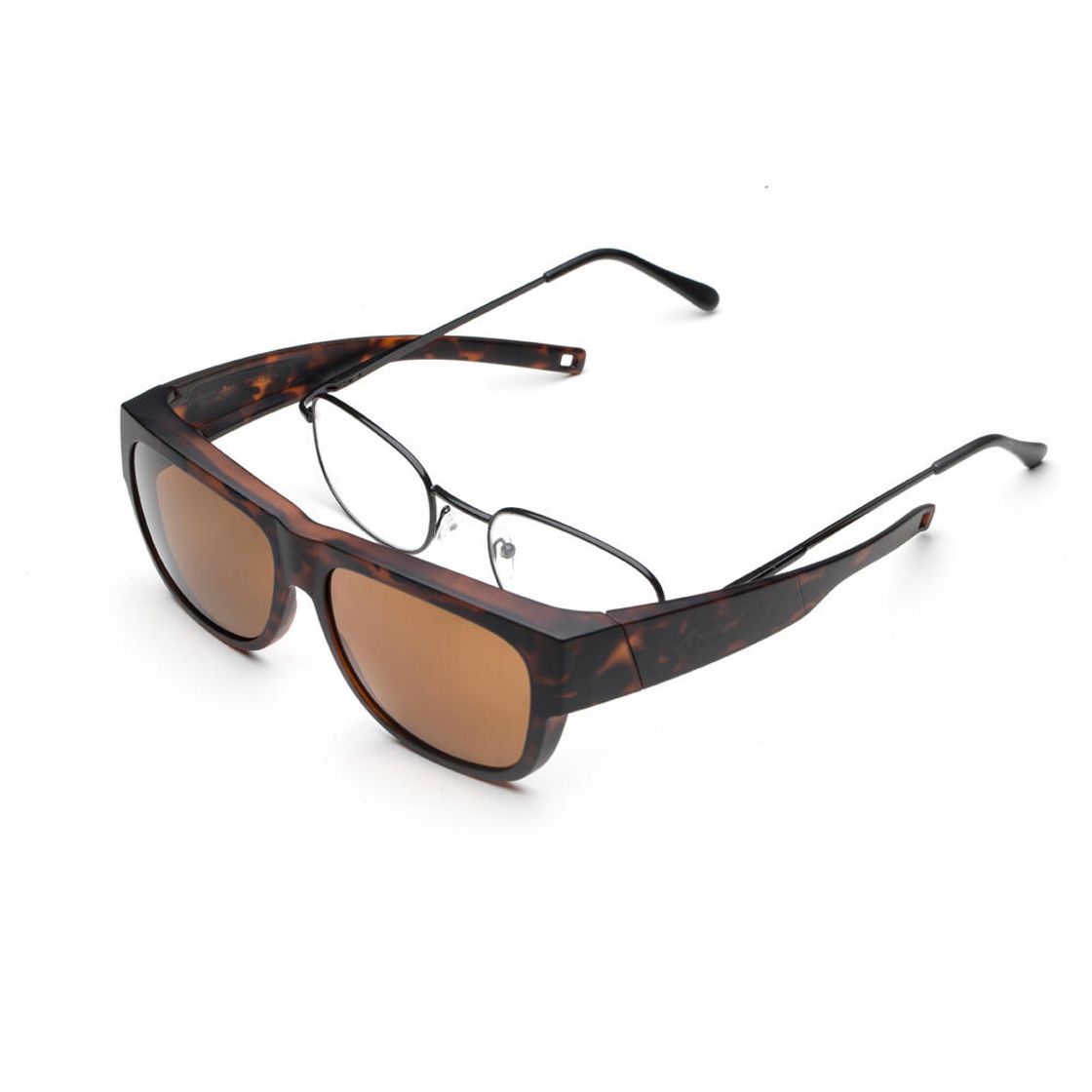 데카트론 성인 스포츠 오버글라스 카테고리3 MH OTG500 웬지 브라운(DECATHLON Adult Sports Overglasses Category 3 MH OTG500 Wenge Brown) - 3