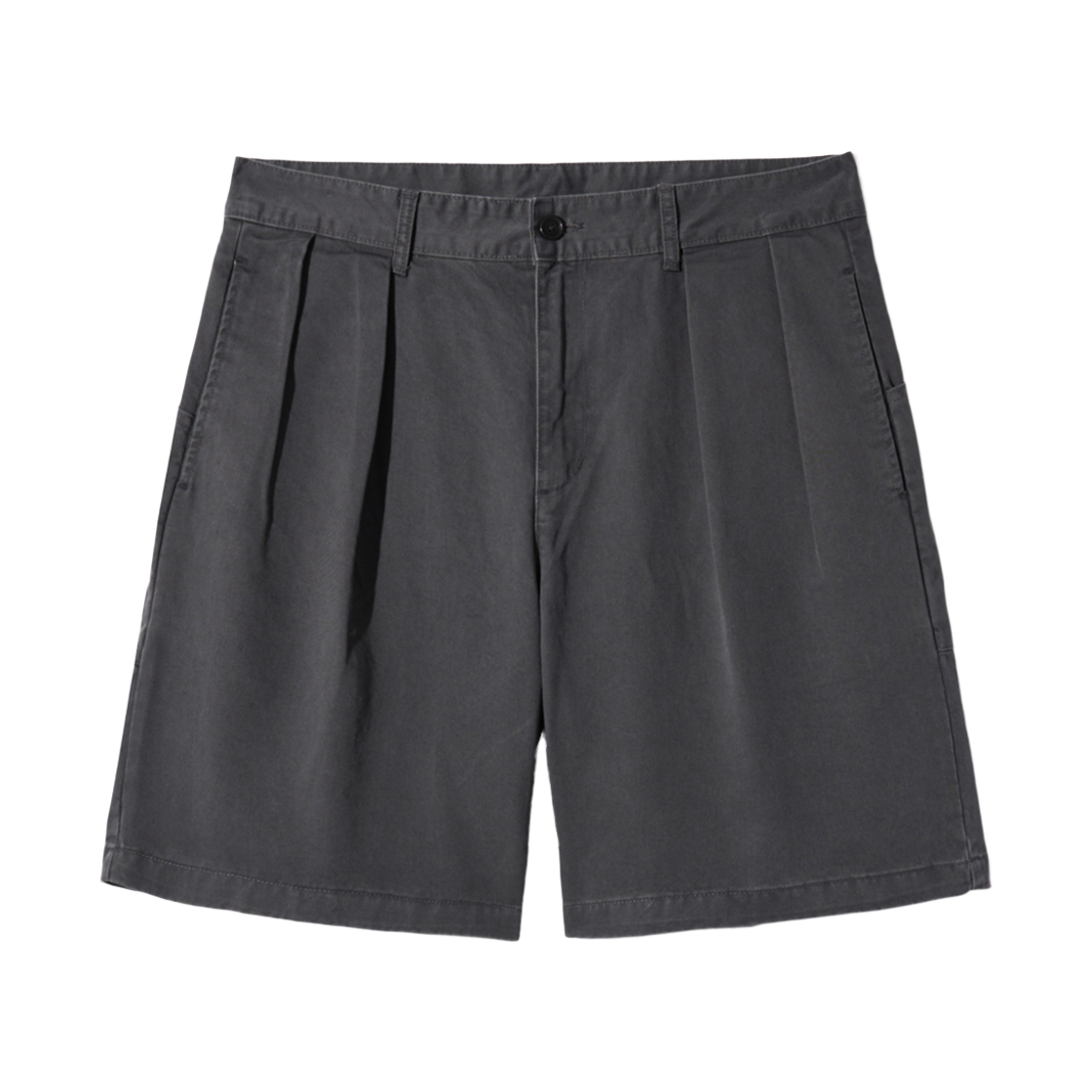 ant26pt001ch ANNOT Washed Office Hiker Shorts Charcoal