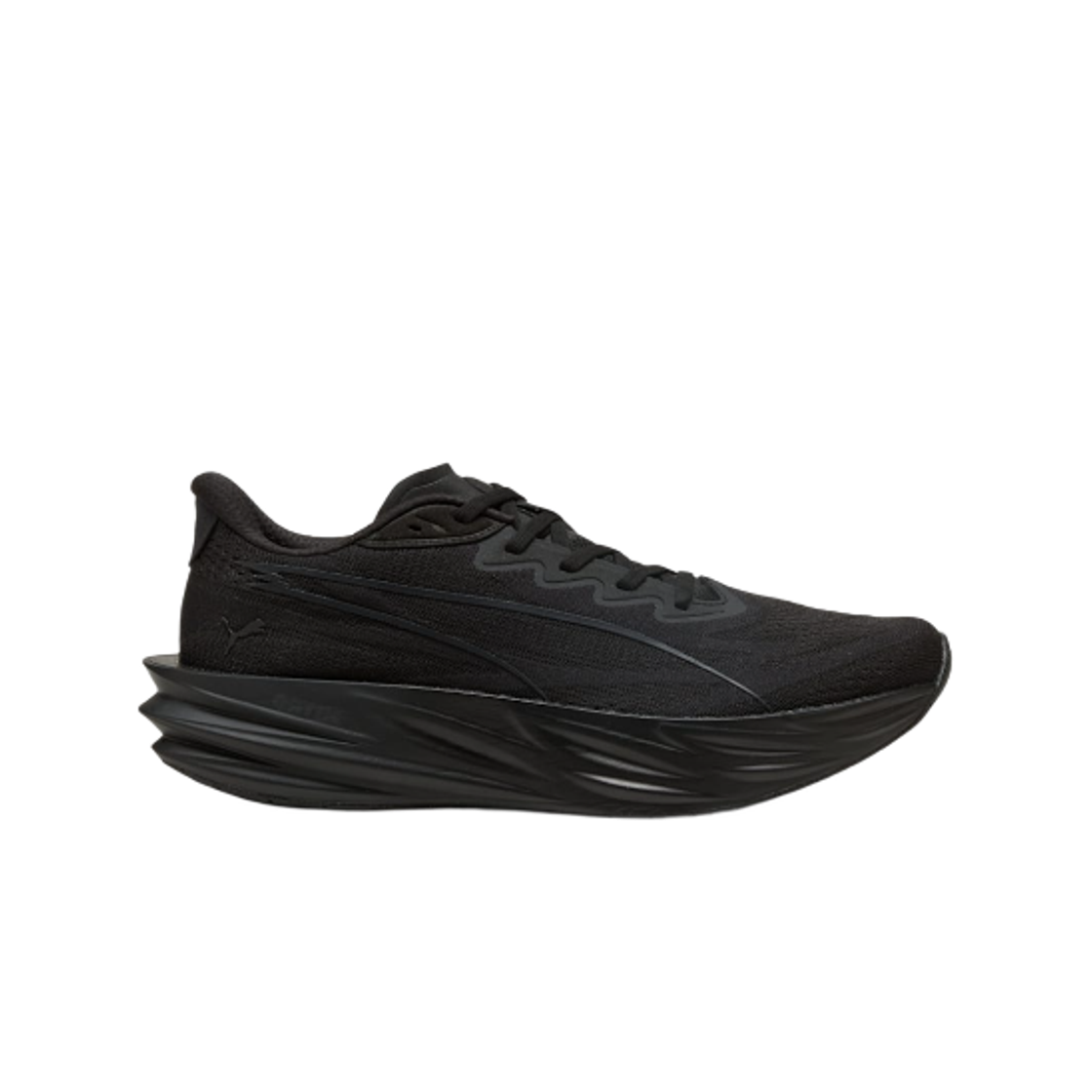 푸마 디비에이트 퓨어 나이트로 블랙 플랫 다크 그레이(Puma Deviate Pure Nitro Black Flat Dark Gray) - 1