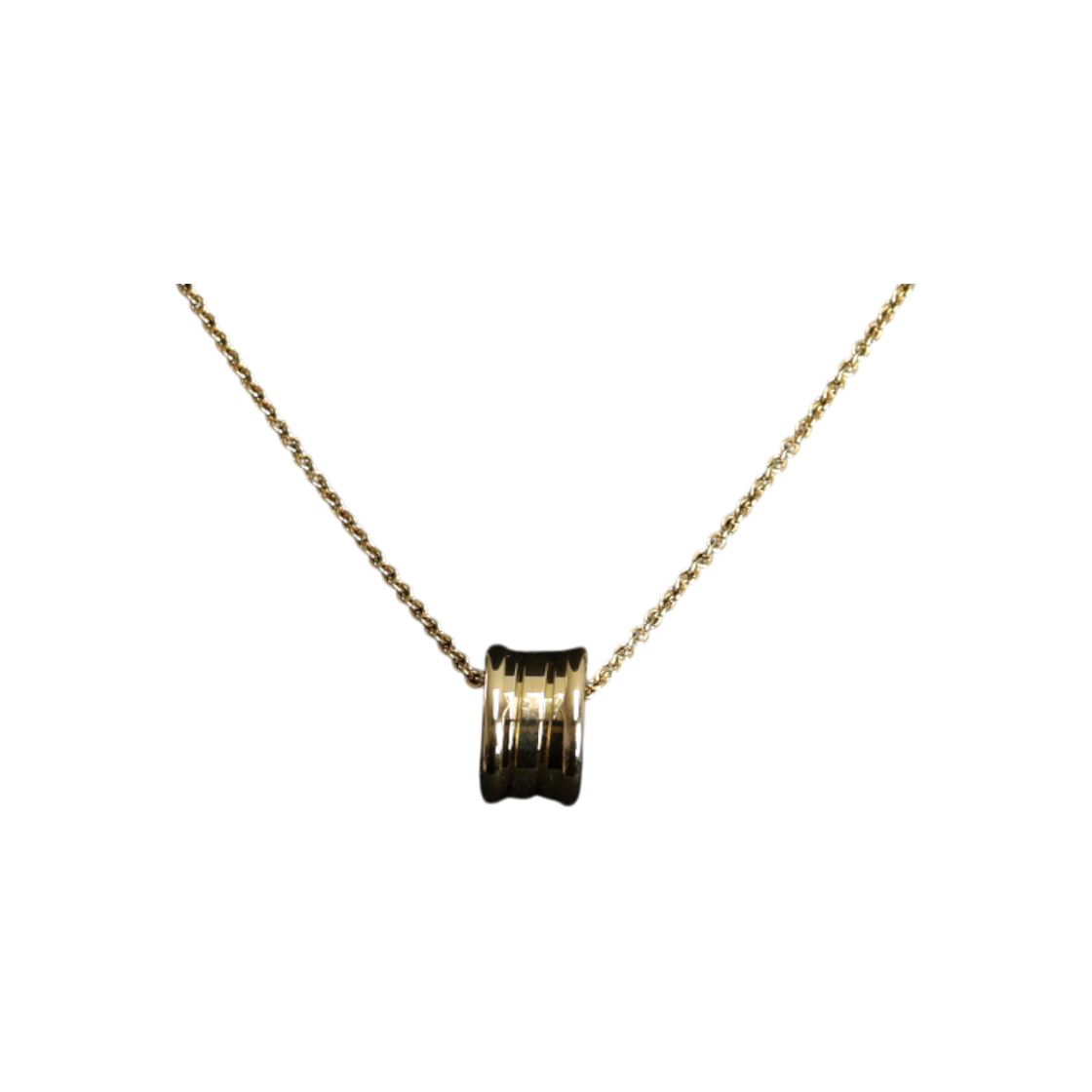 IT2RB9GNWGDM Bulgari 352814 18K Yellow Gold B.Zero1 Pendant Necklace