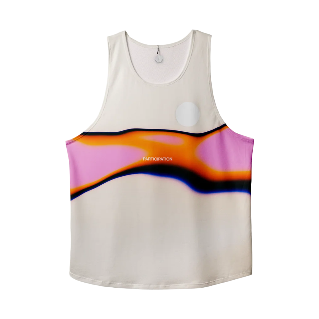 파티시페이션 핑크 그라디언트 V2 싱글렛 핑크 화이트(Participation Pink Gradient V2 Singlet Pink White)