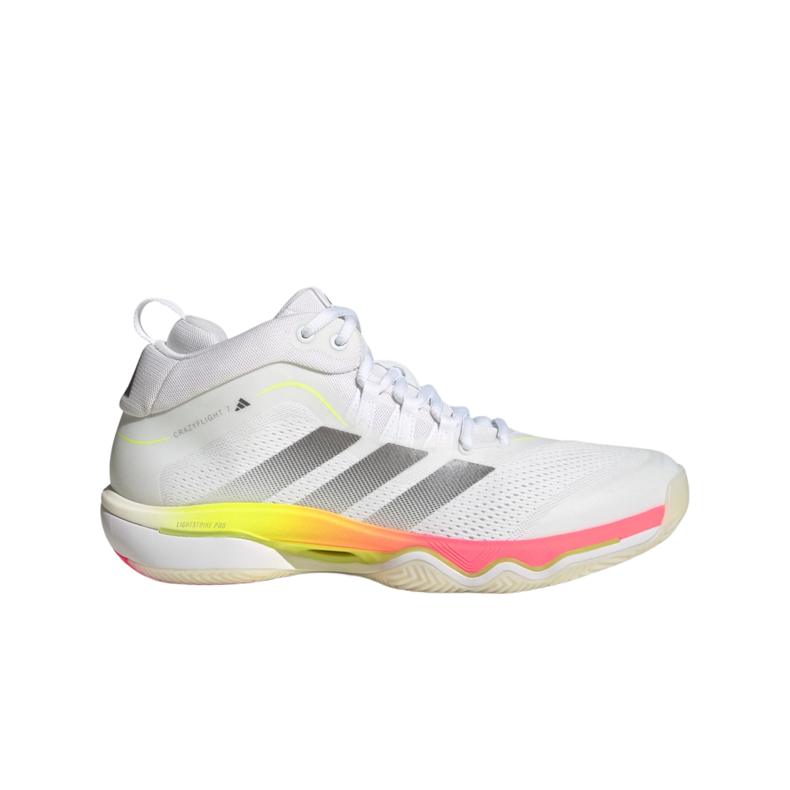 IH4637 Adidas Crazyflight 7 Cloud White Iron Metallic