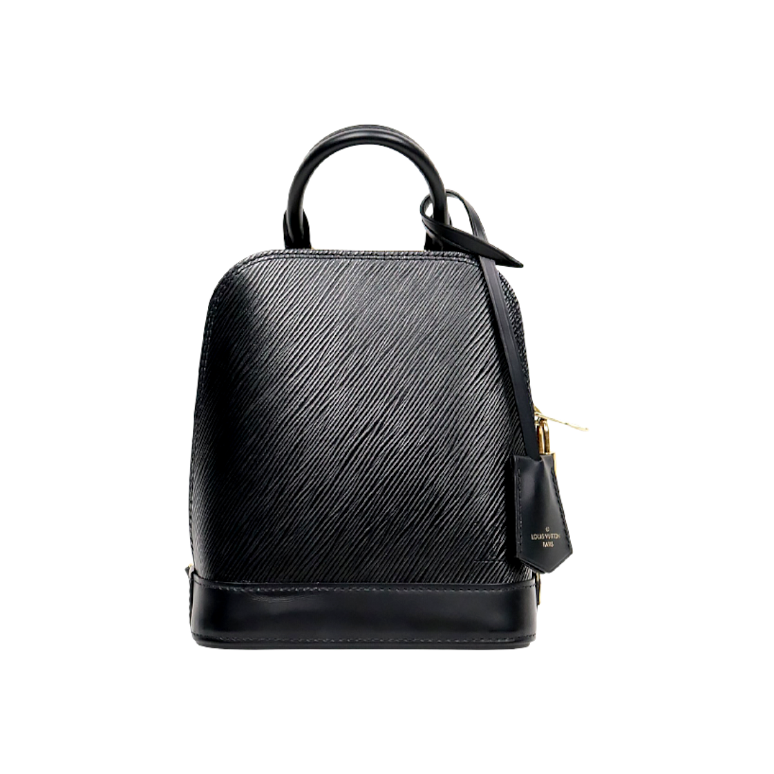 IT4I79LUFBQV Louis Vuitton Black Epi Alma Backpack C-A61209