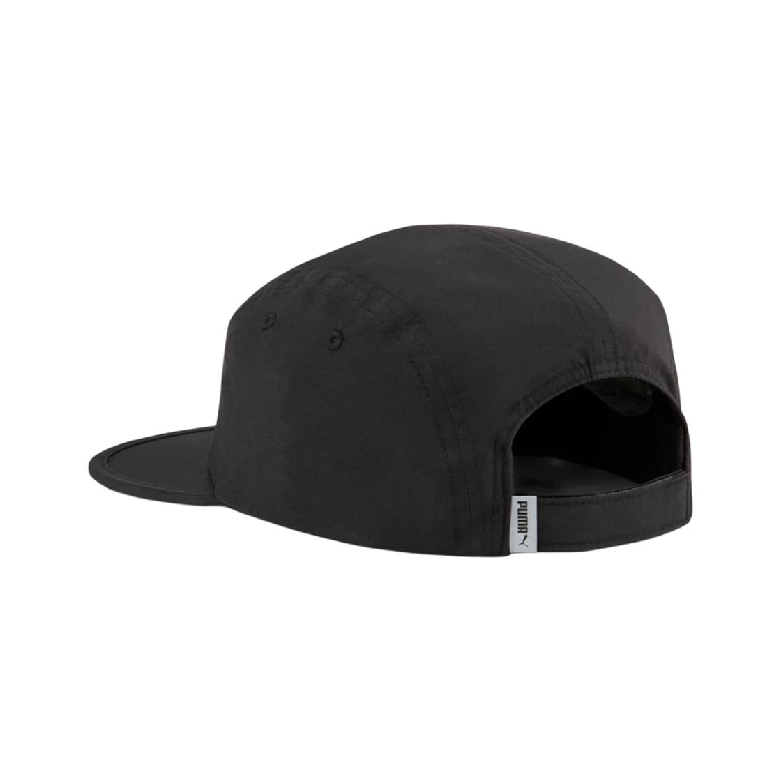 푸마 에센셜 러닝 5 패널 캡 블랙(Puma Essentials Running 5 Panel Cap Black) - 2