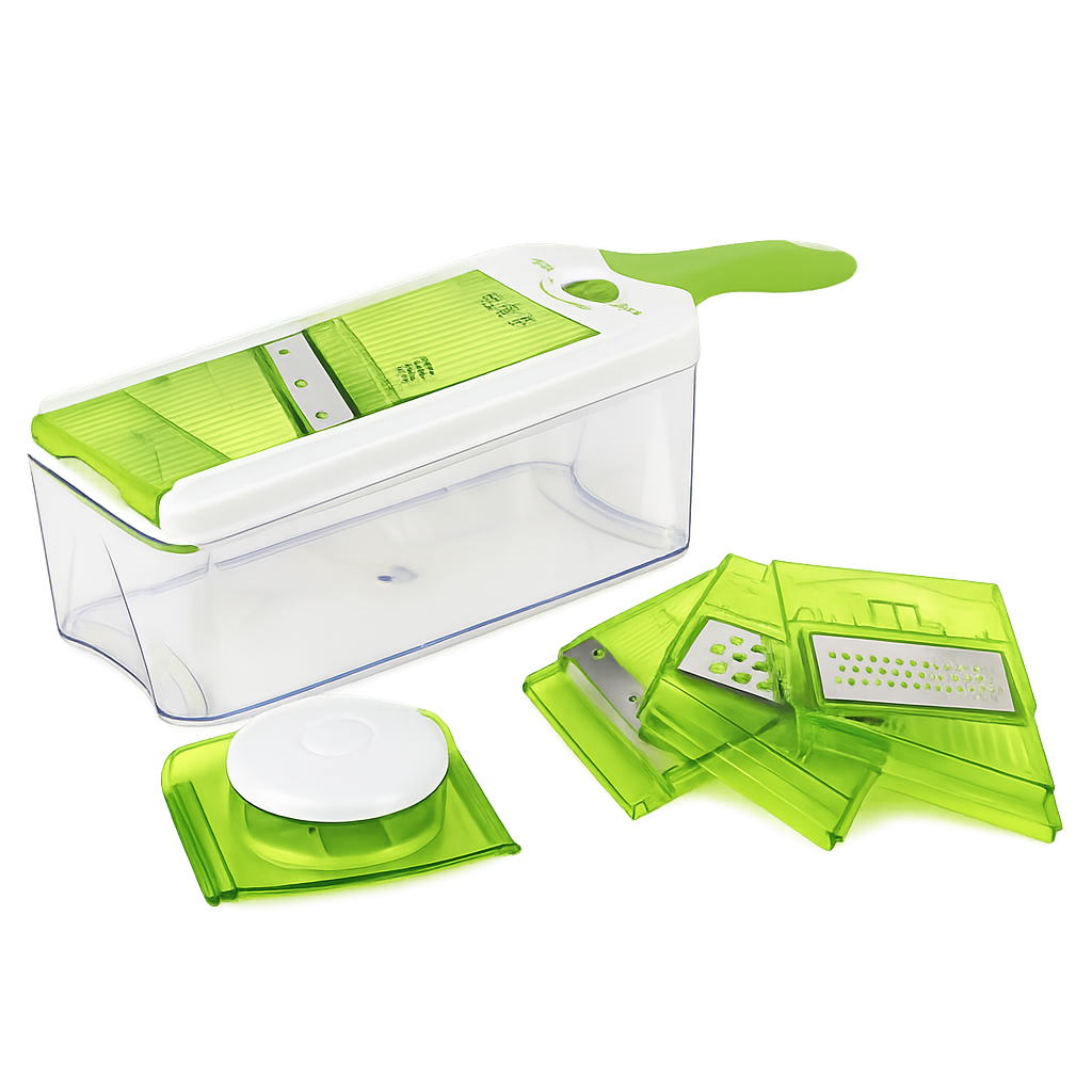 비알케이 만돌린 슬라이서 세트 (그린)(BRK Mandoline Slicer Set (Green))
