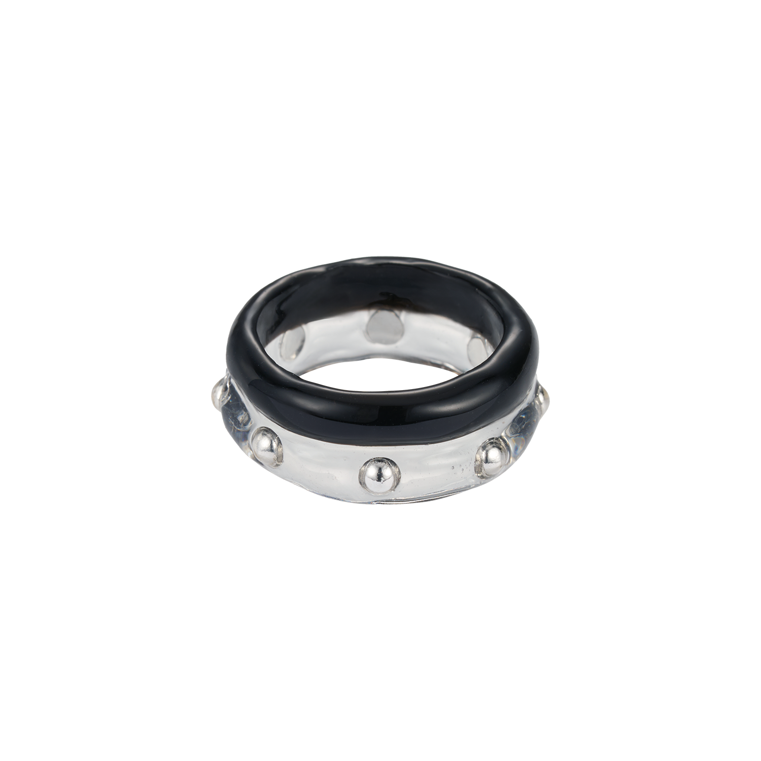 엔프프 로그 투 트랙 링 블랙(Nff Rogue Two Track Ring Black)