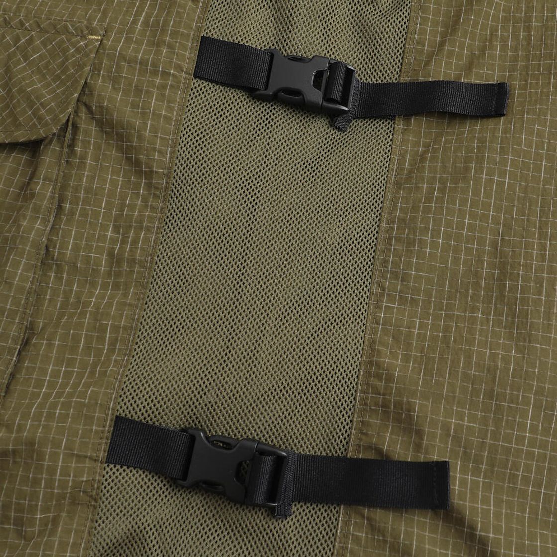 데카트론 남성 등산 베스트 NH500 골든 올리브 그린(DECATHLON Men's Hiking Vest NH500 Golden Olive Green) - 5