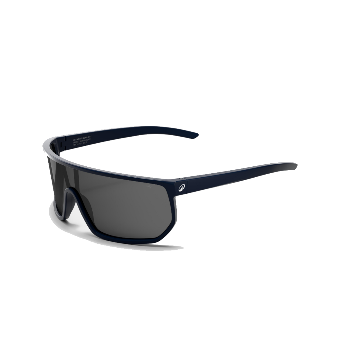 데카트론 스포츠 단일 렌즈 선글라스 액티브 500 이클립스 블루(DECATHLON Sports Single Lens Sunglasses Active 500 Eclipse Blue) - 1