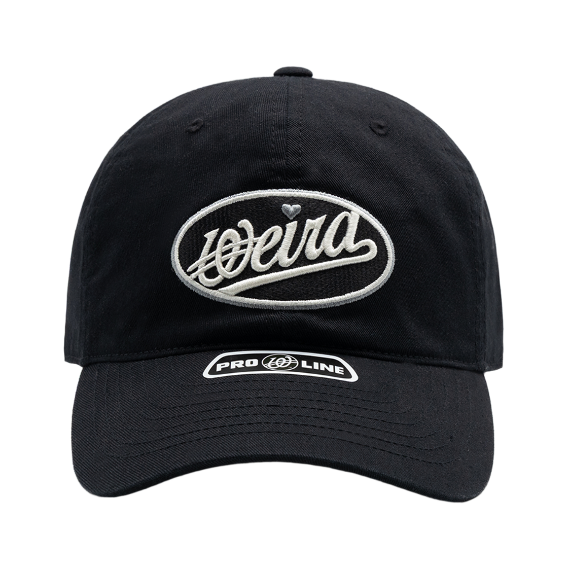 위얼드월드 써클로고 와펜 볼캡 블랙(Weird World Circle Logo Wappen Ball Cap Black) - 2