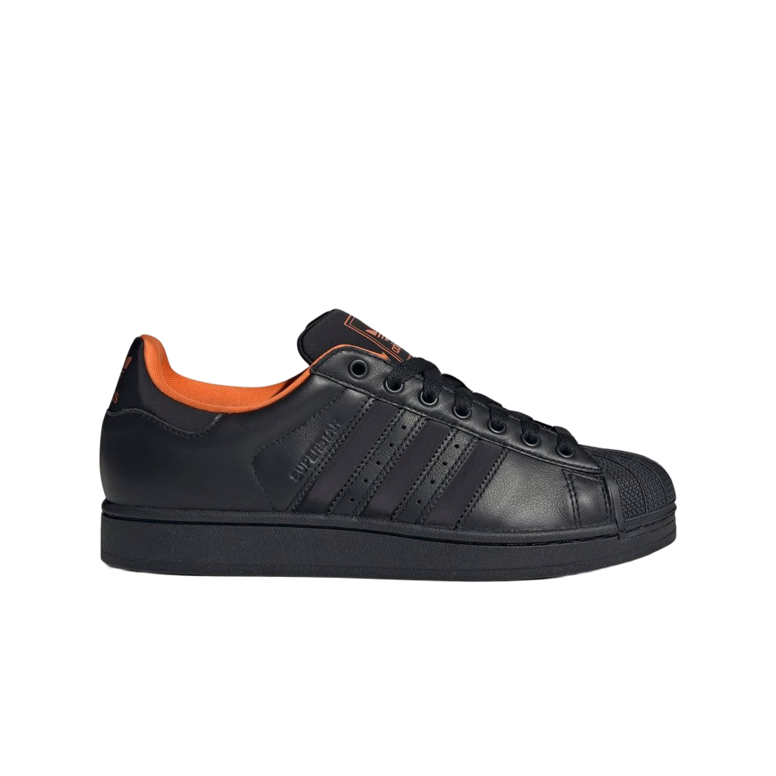 JS2834 Adidas Superstar II Core Black Orange