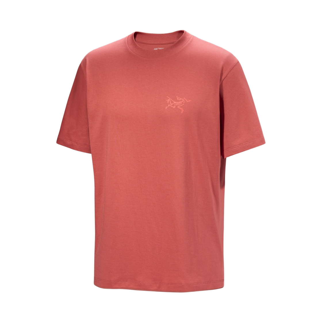 9533 Arc'teryx Kragg SL Cotton SS T-Shirt Stone Red