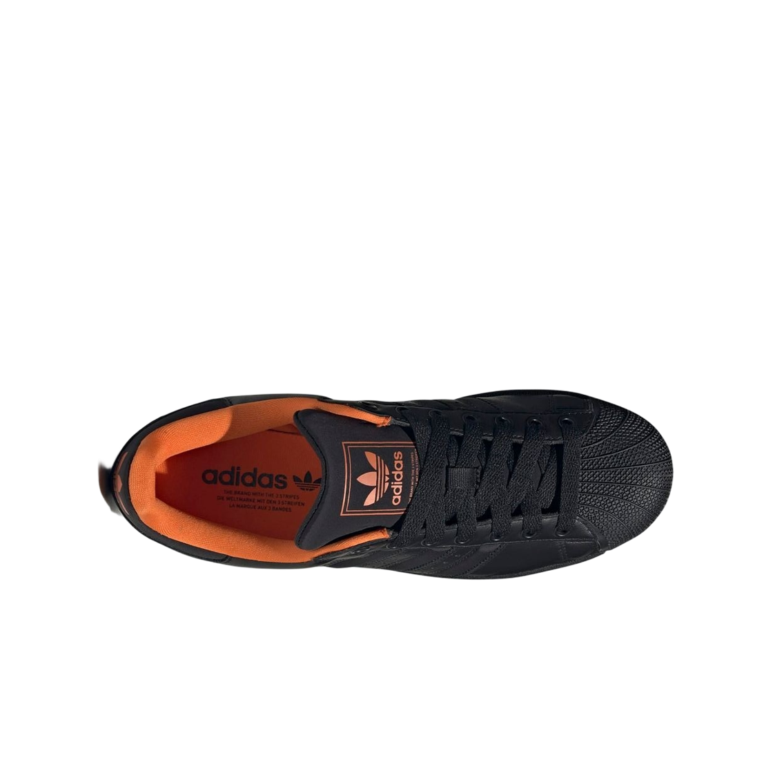 아디다스 슈퍼스타 2 코어 블랙 오렌지(Adidas Superstar II Core Black Orange) - 2