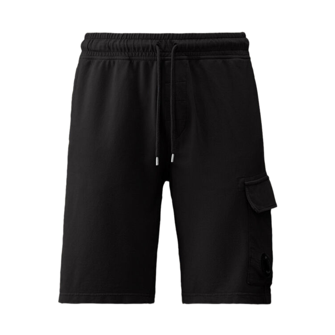 C.P. 컴퍼니 라이트 플리스 카고 렌즈 스웨트쇼츠 토탈 이클립스 블루 - 25FW(C.P. Company Light Fleece Cargo Lens Sweatshorts Total Eclipse Blue - 25FW) - 1