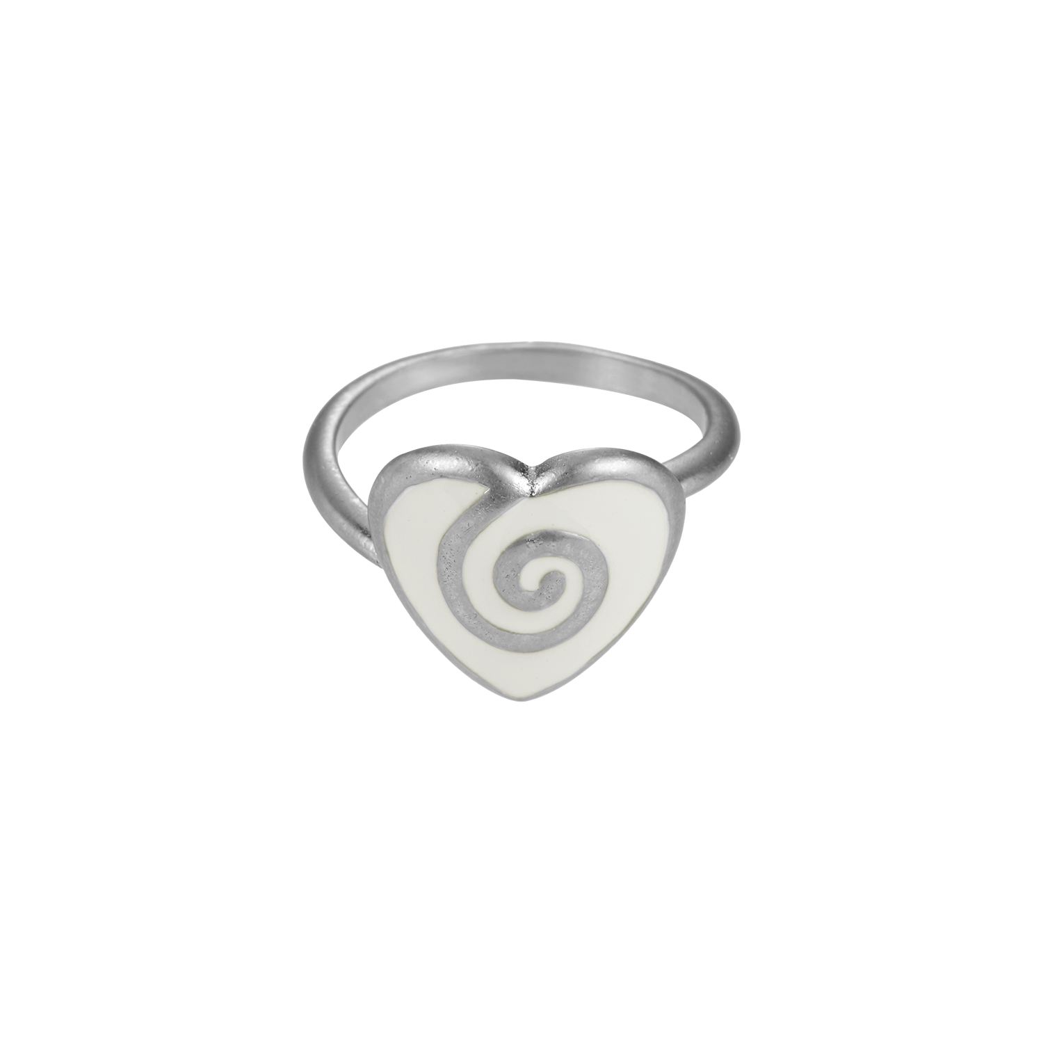 엔프프 하트메이즈 링 화이트(Nff Heartmaze Ring White)